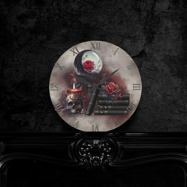 Witchery | Magic Items Spellbooks and Crystal Ball Round Clock (Creator Uploaded)