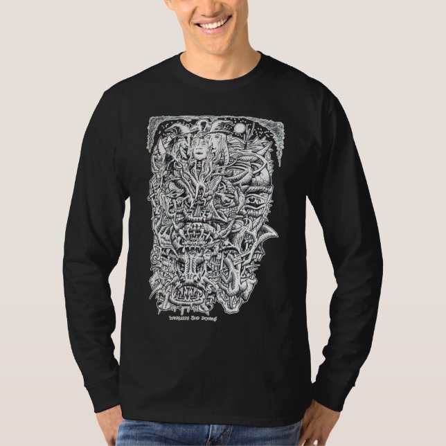 Witches and Devils, by Brian Benson. T-Shirt (Front)
