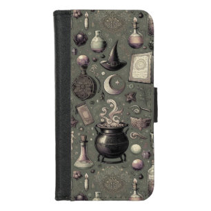 Witches Apothecary Wallet Case