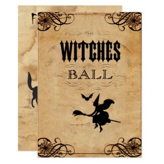 Witches Ball Invitation