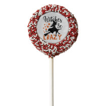 Witches Be Crazy  Chocolate Covered Oreo Pop