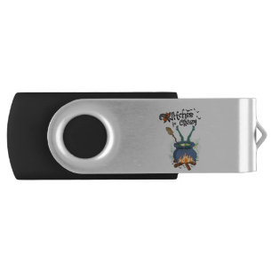 Witches Be Crazy Flash Drive