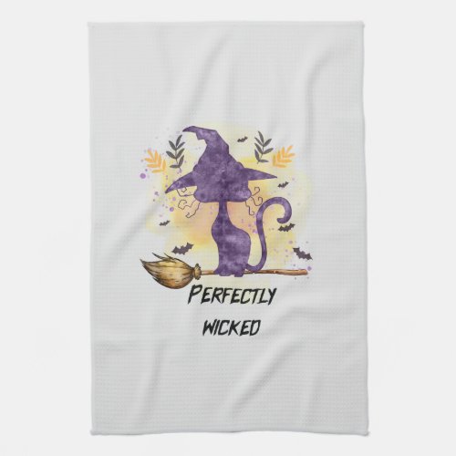 Witches Be Crazy Kitchen Towel