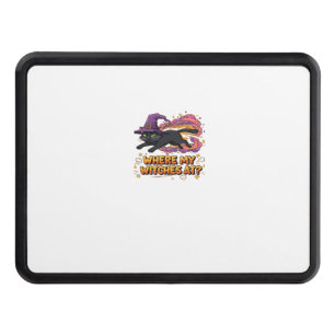 witches black cat Classic T-Shirt Hitch Cover