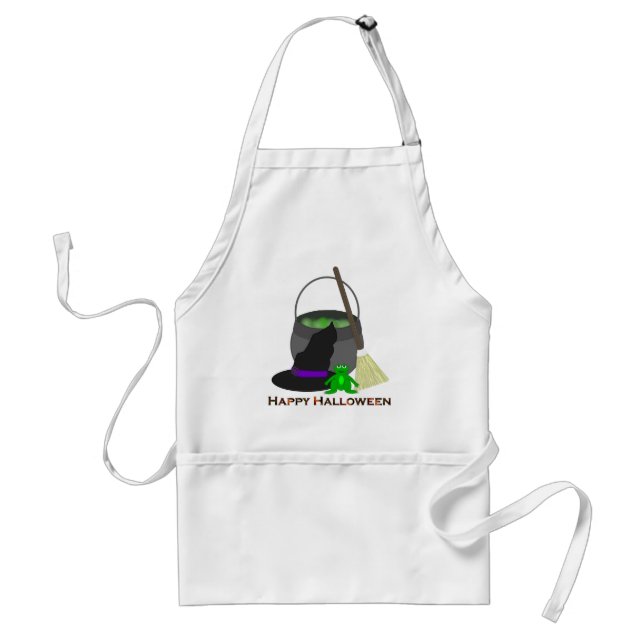 Witches Brew Adult Apron (Front)