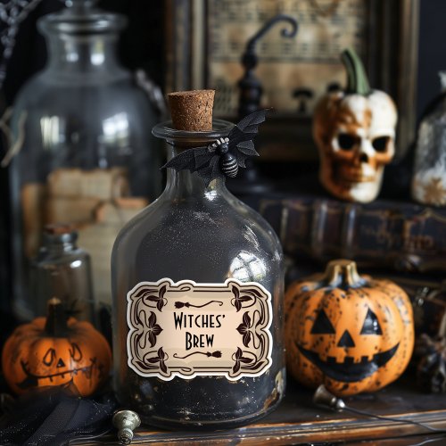 Witches Brew Apothecary Label