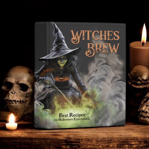 Witches Brew Best Recipes for Halloween Mini Binder