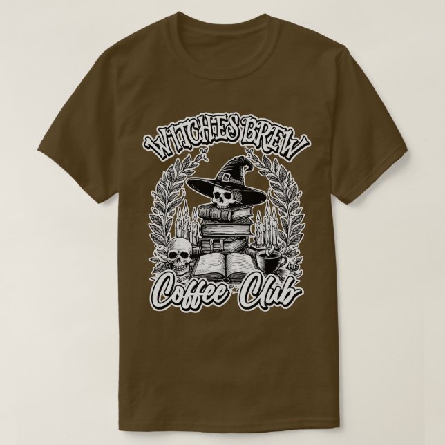 Witches Brew Coffee Co T-Shirt (Design Front)