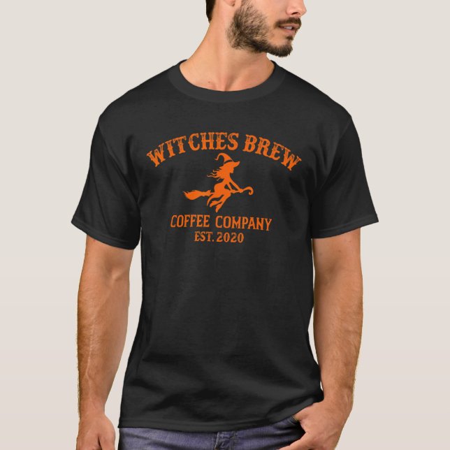 Witches Brew Coffee Company Halloween 2020 T-Shirt (Front)