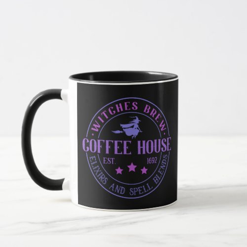 Witches Brew Coffee House Halloween Mug