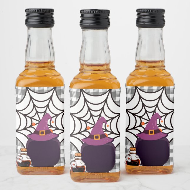 Witches Brew Liquor Bottle Label (Bottles)