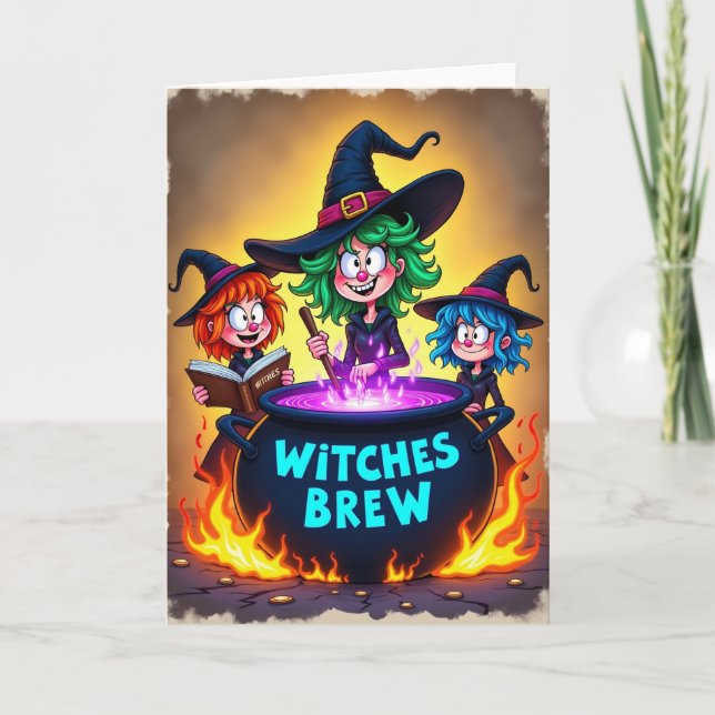 Witches Brew Spells Card (Front)