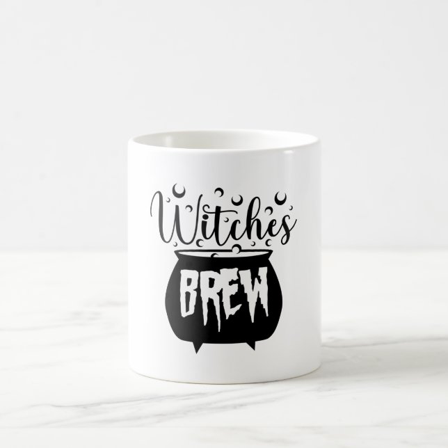 Witches Brew Spooky Halloween Cool Coffee Mug (Center)