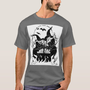 Witches Brewing up Double Trouble T T-Shirt