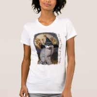 Witches Cat Humorous Tee