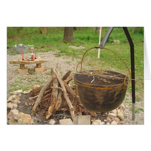 Witches' Cauldron Cards (Front Horizontal)