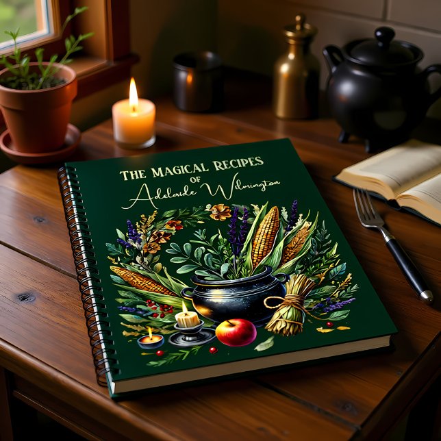 Witches' Cauldron Recipes Personalized Notebook (Creator Uploaded)
