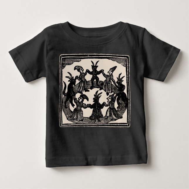 Witches Circle Dance Baby T-Shirt (Front)