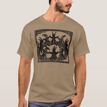Witches Circle Dance T-shirt by andersARTshop at Zazzle