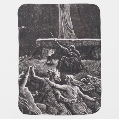 Witches Dancing At The Sabbath Baby Blanket