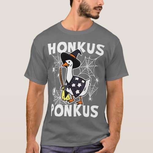 Witches Duck Cute Honkus Ponkus Funny Halloween  T_Shirt