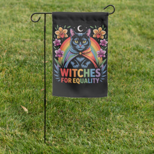 Witches For Equality Feminist Garden Flag