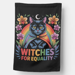 Witches For Equality Feminist House Flag