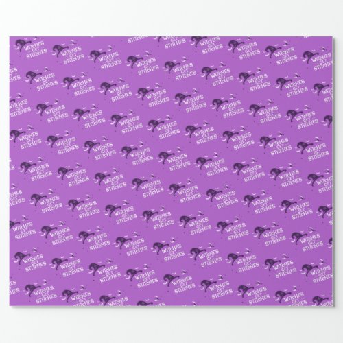 Witches Get Stitches Gift Wrapping Paper