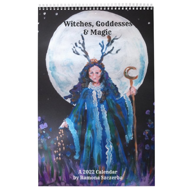 Witches, Goddesses & Magic Calendar (Cover)