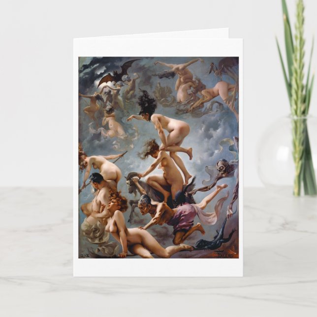 Witches Going to Their Sabbath | Falero | Card (Front)