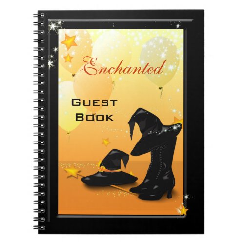 Witches Halloween Enchanting Witch Party Guest Notebook