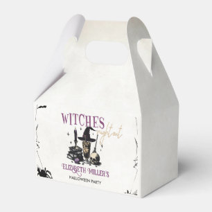 Witches Halloween Night Party Favor Boxes