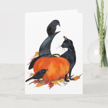 Witches Hat Card by glorykmurphy at Zazzle