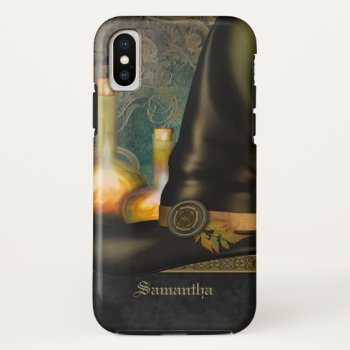 Witches Hat Personalized Iphone X Case by EarthMagickGifts at Zazzle