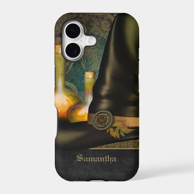 Witches Hat Personalized Iphone Case (Back)