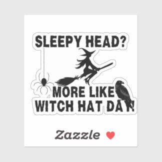 witches hats transparent sticker