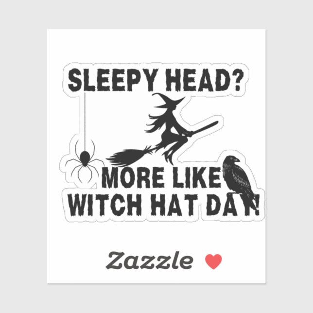 witches hats transparent sticker (Sheet)