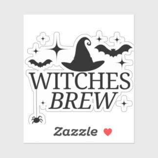 witches hats transparent sticker