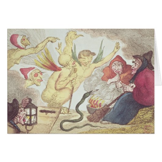 Witches in a Hayloft Cards (Front Horizontal)