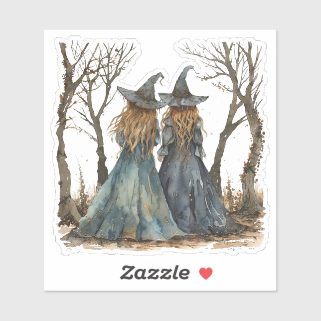 WITCHES IN THE WOODS STICKER (Sheet)