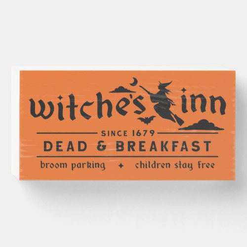 Witches Inn Dead and Breakfast Sign