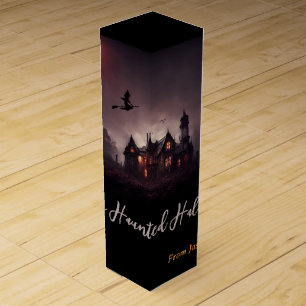 Witches Lair Halloween Wine Box