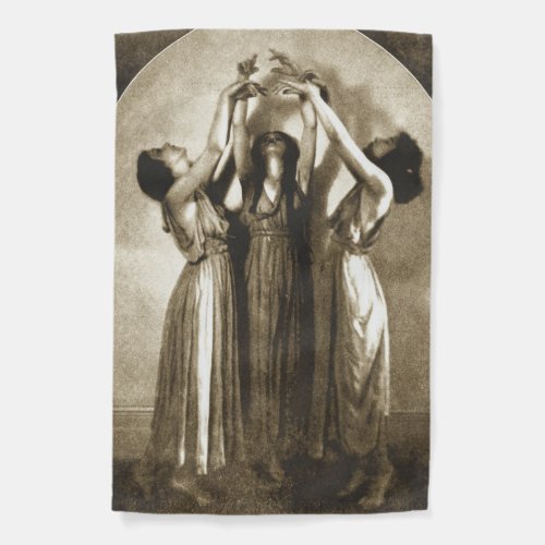 Witches Mother Maiden Crone                        Garden Flag