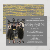 Witches Night Out Halloween Adults Party