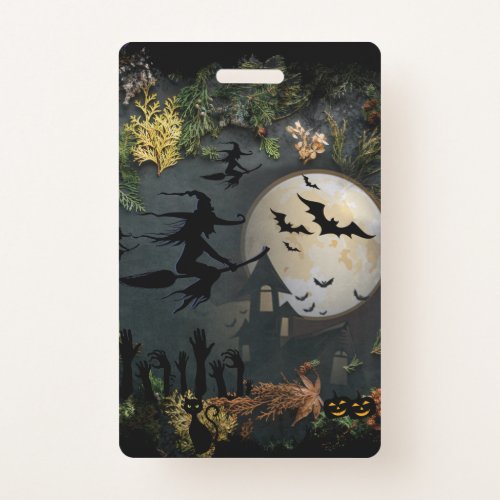 Witches Party Night Badge