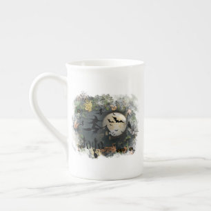 Witches Party Night Bone China Mug