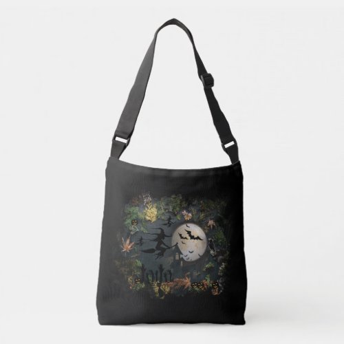 Witches Party Night Crossbody Bag