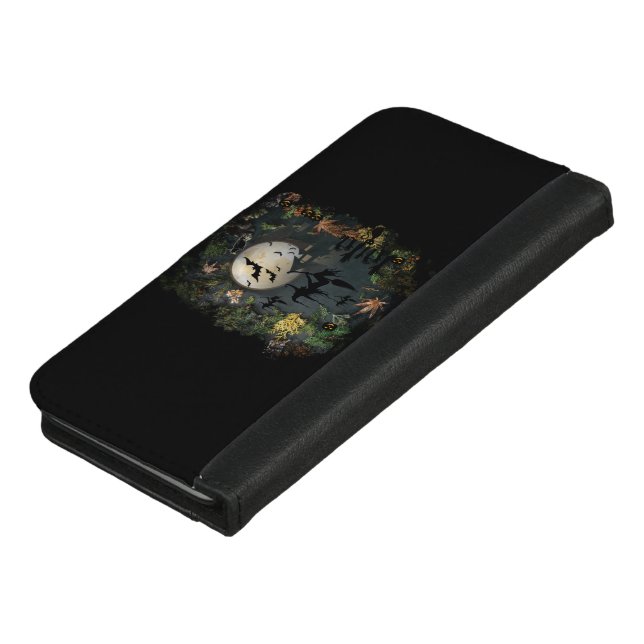 Witches Party Night iPhone Wallet Case (Top)