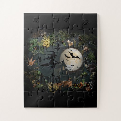 Witches Party Night Jigsaw Puzzle