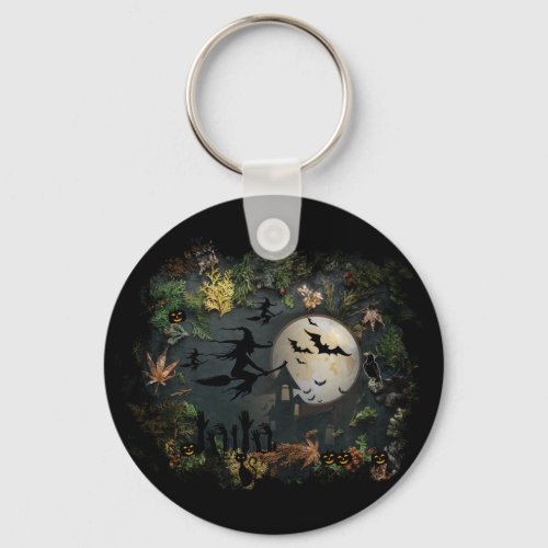 Witches Party Night Keychain